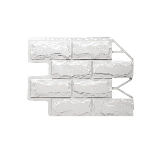 Фасадная панель Fineber Блок, молочно-белый
