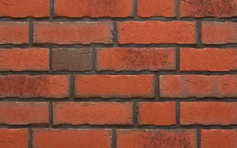 Клинкерная облицовочная плитка ручной формовки Feldhaus Klinker WFD 14 R698 sintra terracotta bario, 215*65*14 мм