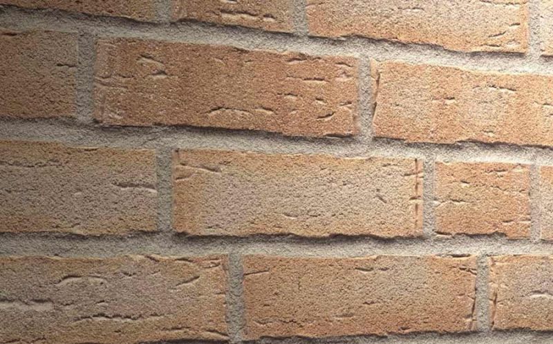 Клинкерная облицовочная плитка ручной формовки Feldhaus Klinker WFD 14 R681 sintra terracotta bario, 215*65*14 мм