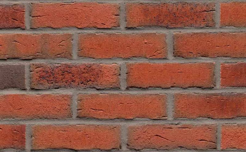 Клинкерная облицовочная плитка ручной формовки Feldhaus Klinker NF 11 R698 sintra terracotta bario 240*71*11 мм