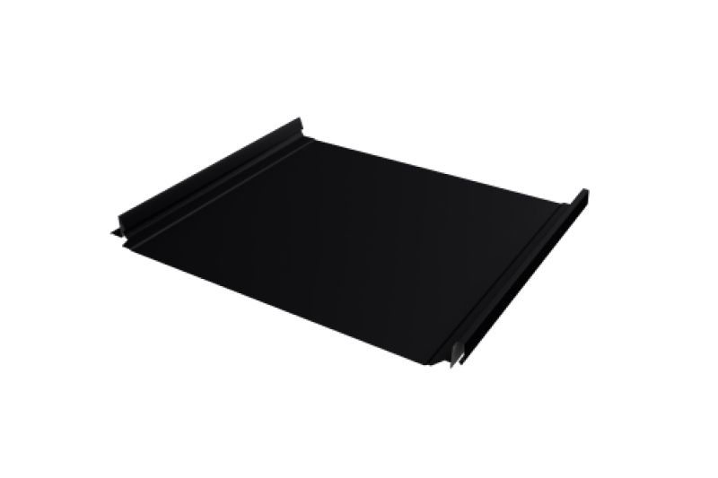 Кликфальц Pro Line Grand Line 0,45 Drap с пленкой на замках RAL 9005 черный