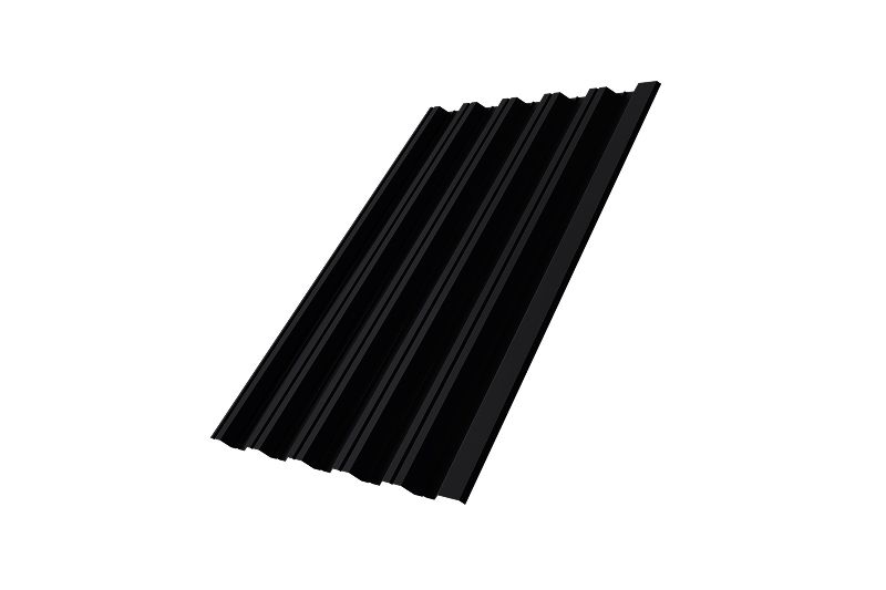 Профнастил НС35R Grand Line 0,5 Drap TX RAL 9005 черный
