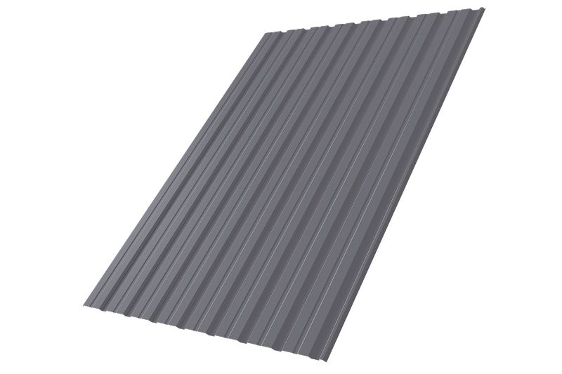 Профнастил С10R 0,5 Satin RAL 7004 сигнальный серый