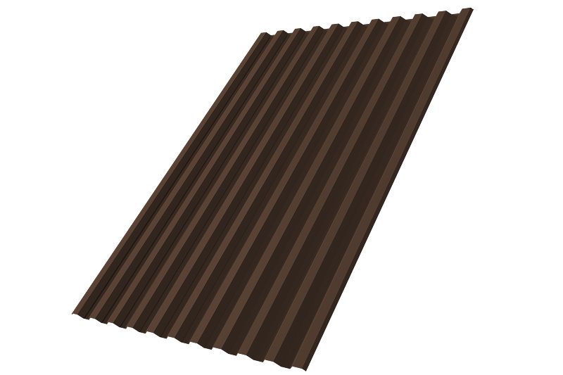 Профнастил С20R 0,45 PE RAL 6005 зеленый мох