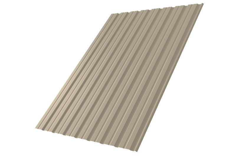 Профнастил С21R 0,45 PE RAL 3003 рубиново-красный