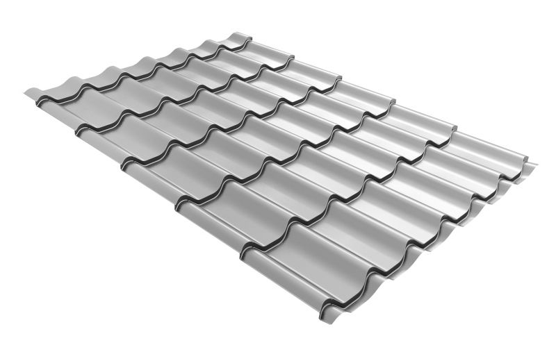 Профиль волновой Classic 0,4 PE RAL 9003 сигнальный белый