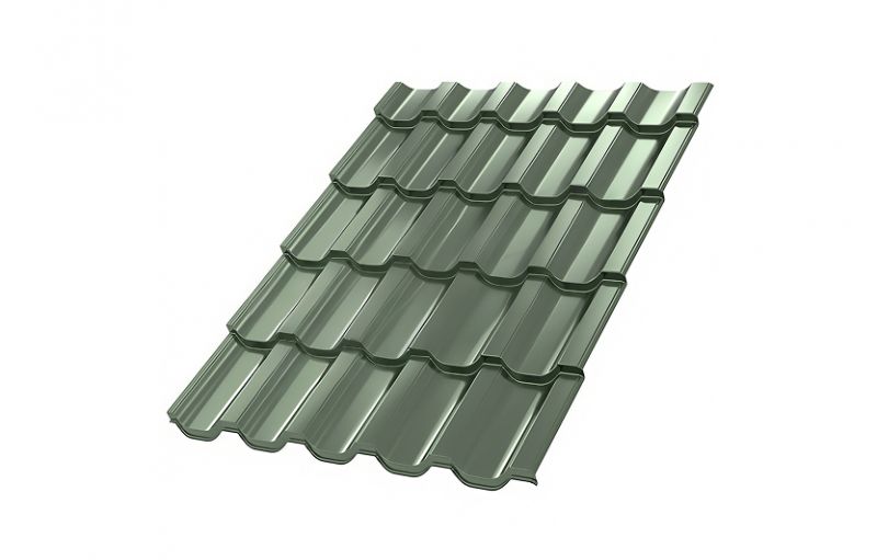 Металлочерепица МП Трамонтана-S (PURMAN-20-Tourmalin-0.5)