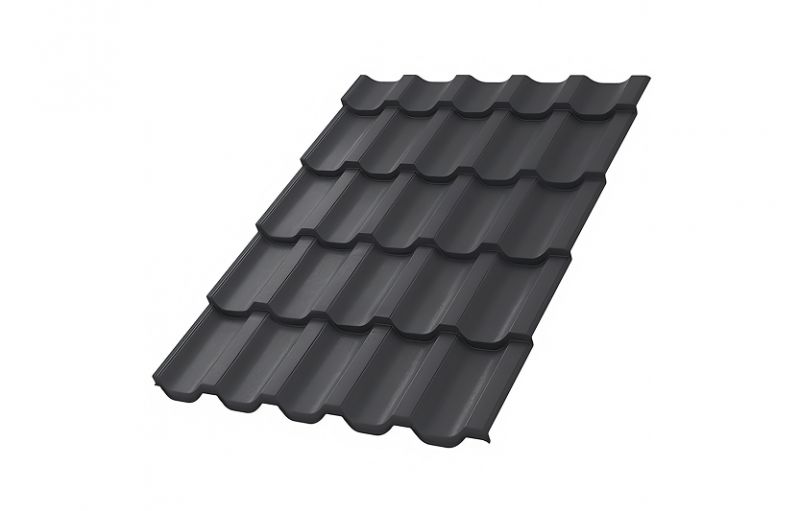 Металлочерепица МП Трамонтана-SL (VALORI-20-Grey-0.5)