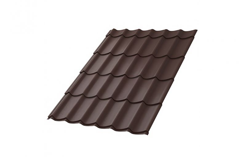 Металлочерепица МП Ламонтерра-XL (VikingMP E-20-RR32-0.5)