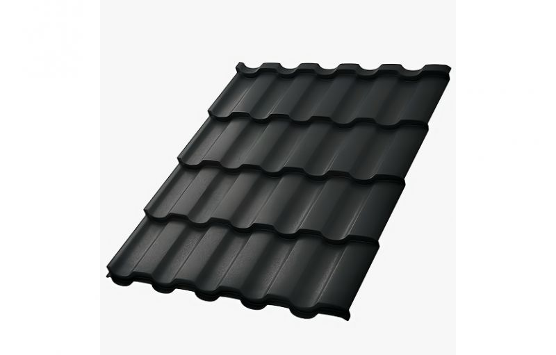 Металлочерепица МП Монтекристо-XL (VikingMP E-20-7024-0.5)