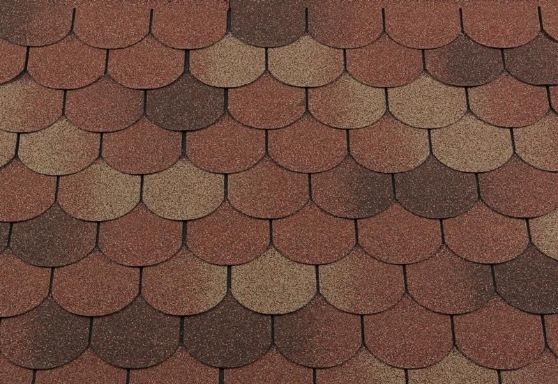 Гибкая черепица Shingle Roofshield Family LITE Готик Терракота