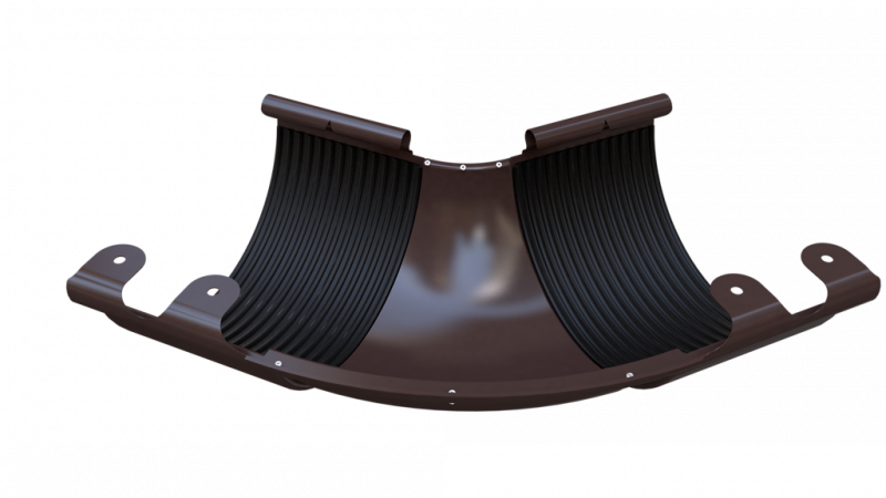 FarAcs СТАЛЬ PREMIUM 125/90 Угол желоба внешний 135° (PLU-RAL 8017)