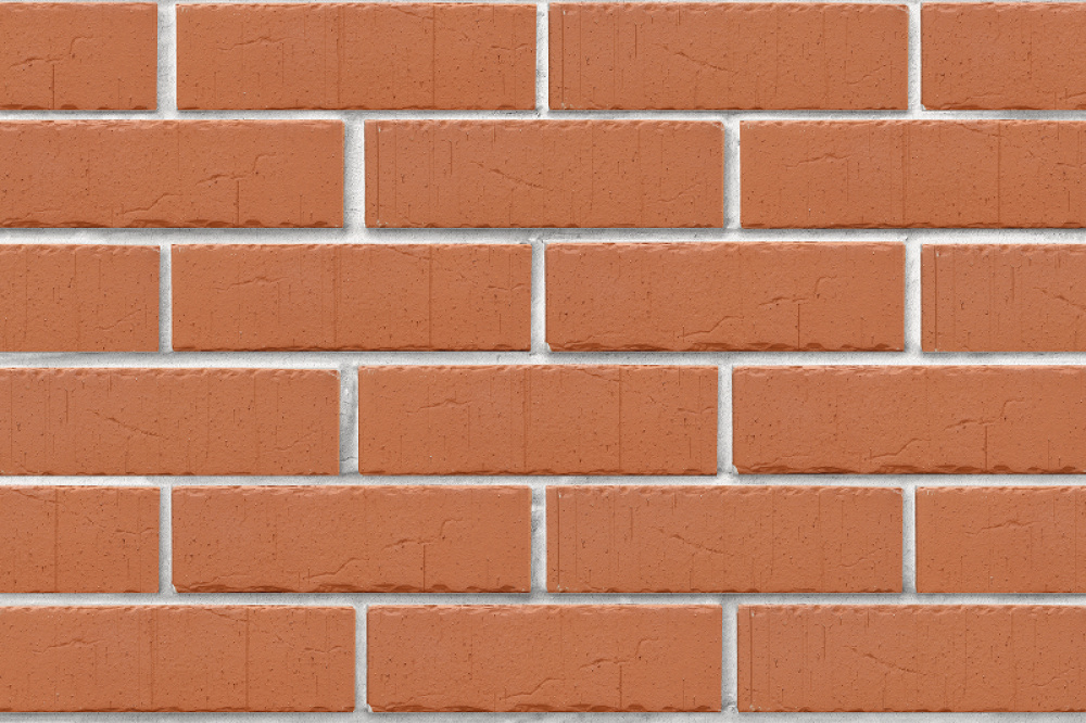 Кирпич клинкерный ЛСР Амстердам темно-красный винтаж 250*85*65 мм