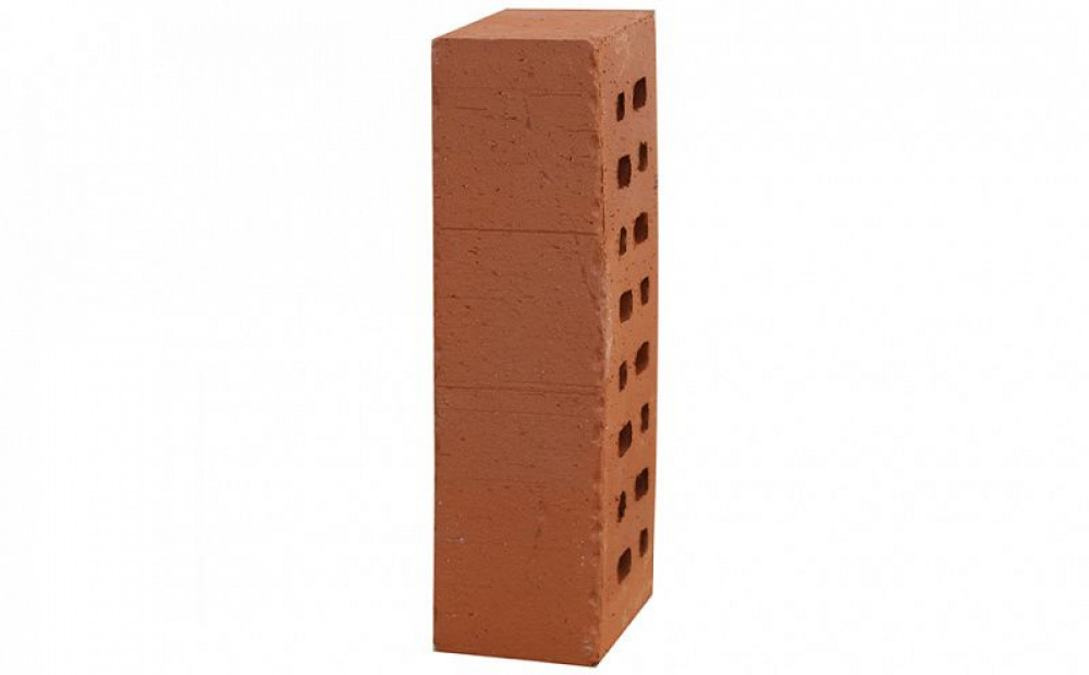 Кирпич клинкерный ЛСР Амстердам темно-красный винтаж 250*85*65 мм