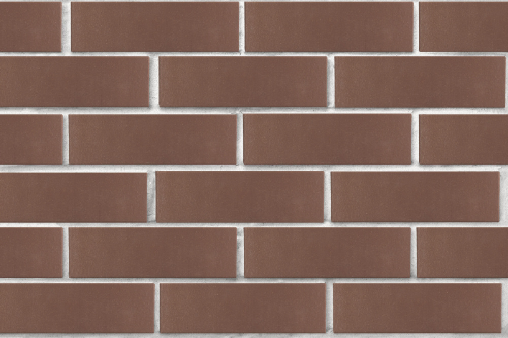 Кирпич облицовочный ЛСР темно-коричневый гладкий, утолщенные стенки, М175, 250*120*65 мм