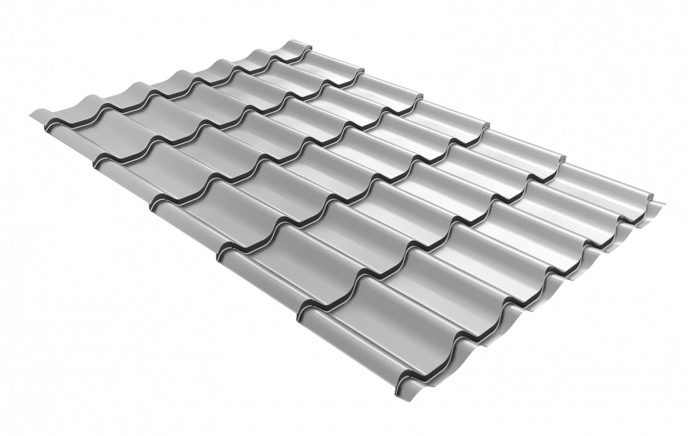 Профиль волновой Classic 0,5 PE RAL 9003 сигнальный белый