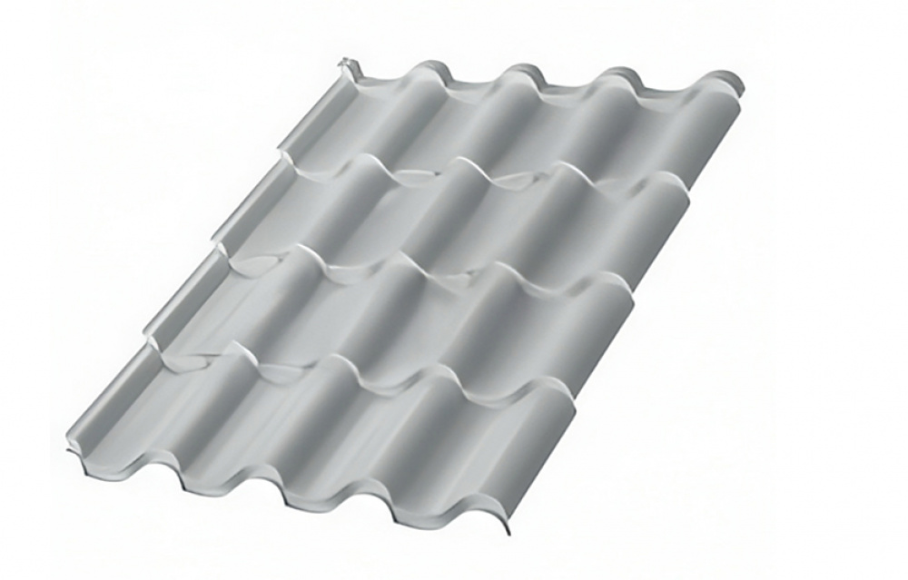 Металлочерепица МП Монтерроса-SL NormanMP (ПЭ-01-7035-0.5)