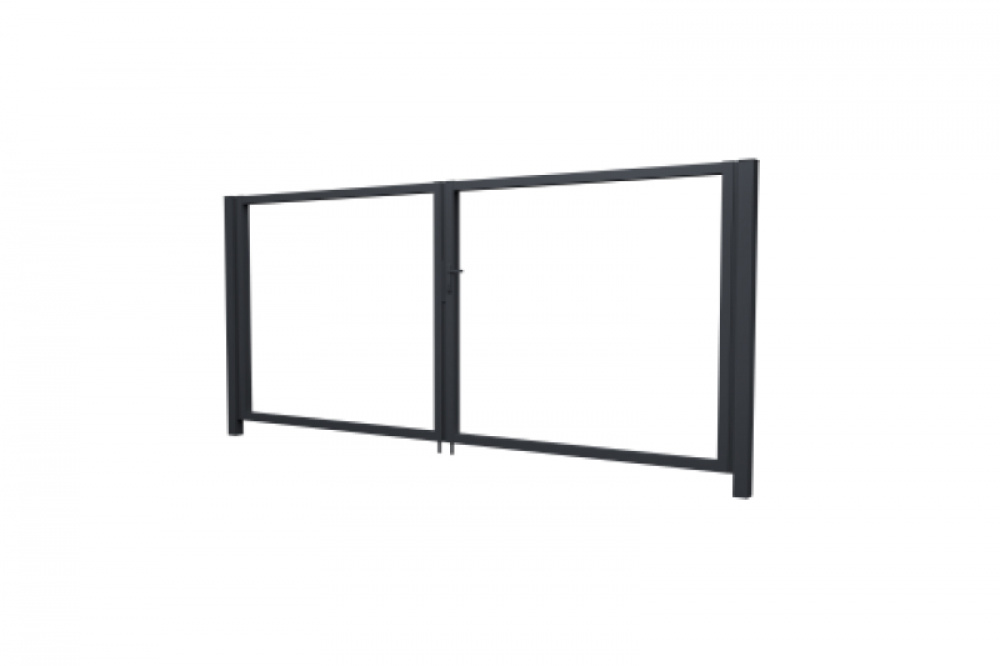 Ворота Жалюзи Texas 1,5х3,6 без заполнения (ламель 150 мм)