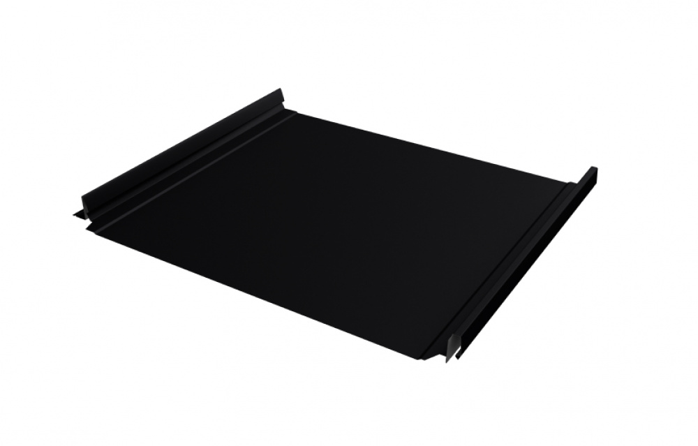 Кликфальц Pro Grand Line 0,45 Drap ST с пленкой на замках RAL 9005 черный