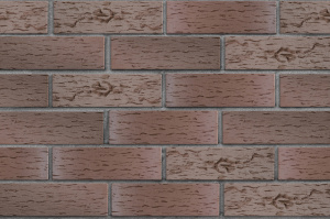 Кирпич клинкерный ЛСР Брюгге темно-терракотовый флэш береста 250*85*65 мм