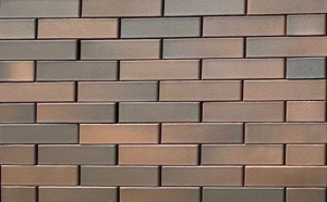 Кирпич облицовочный пустотелый ЛСР светло-коричневый флэш ультра гладкий, 250*120*65 мм