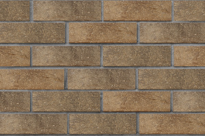 Кирпич облицовочный ЛСР красный флэш ультра рустик, утолщенные стенки, 250*120*65 мм