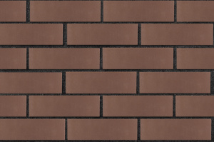 Кирпич облицовочный ЛСР темно-коричневый гладкий М175 250*120*65 мм