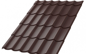 Металлочерепица МП Ламонтерра-XL NormanMP (ПЭ-01-RR32-0.5)