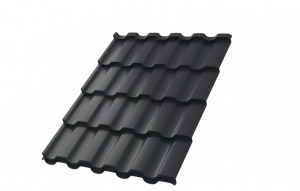 Металлочерепица МП Монтекристо-S NormanMP (ПЭ-01-9005-0.5)