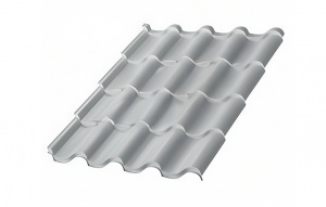 Металлочерепица МП Монтерроса-ML NormanMP (ПЭ-01-7035-0.5)