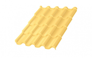 Металлочерепица МП Монтерроса-X NormanMP (ПЭ-01-1018-0.5)