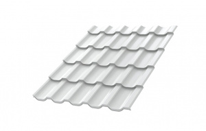 Металлочерепица МП Трамонтана-S NormanMP (ПЭ-01-9003-0.5)
