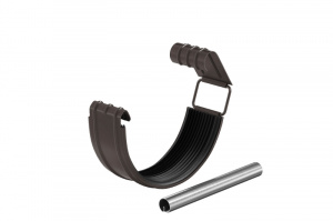 Водосточная система Aquasystem  PE Соединитель желоба в комплекте, 90/125 RR32