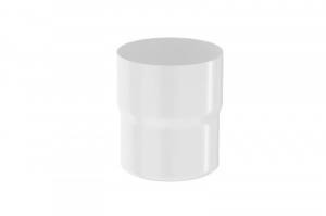 Водосточная система Aquasystem PU Соединитель трубы RAL9003