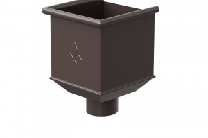 Водосточная система Aquasystem PU Воронка водосборная, 90/125 RR32