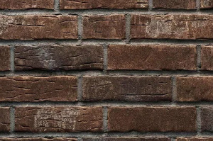 Клинкерная плитка Stroeher Steinlinge 377 platinbraun рельефная NF14, 240*71*14 мм