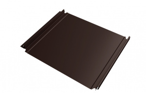 Кликфальц Pro Grand Line 0,5 Atlas X с пленкой на замках RAL 8017 шоколад